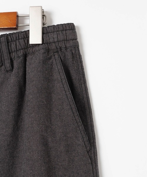 niko and...(ニコアンド)の「【ANDSEWN (アンドソーン)】先染めウォッシュドパンツ(その他パンツ・メンズ・カーキ/チャコール・LARGE/MEDIUM)」の9枚目の写真