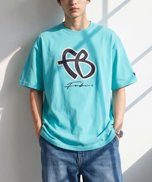 FUBU( フブ)の「【FUBU/フブ】FB T-SHIRTS/FB Tシャツ(Tシャツ/カットソー・メンズ・ブラック/ミント/ホワイト・XL/M/L)」の12枚目の写真