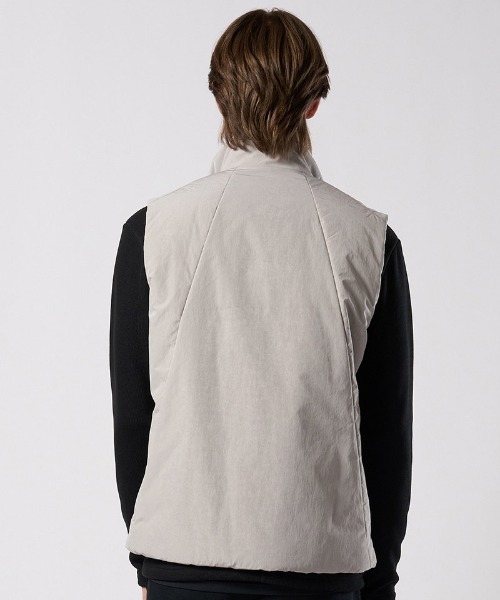 wjk(ダヴルジェイケイ)の「mcg3810- solid zip vest ジップベスト(2602 ny59j)(ベスト・メンズ・グレー/スミクロ・S/M/L/XL)」の10枚目の写真