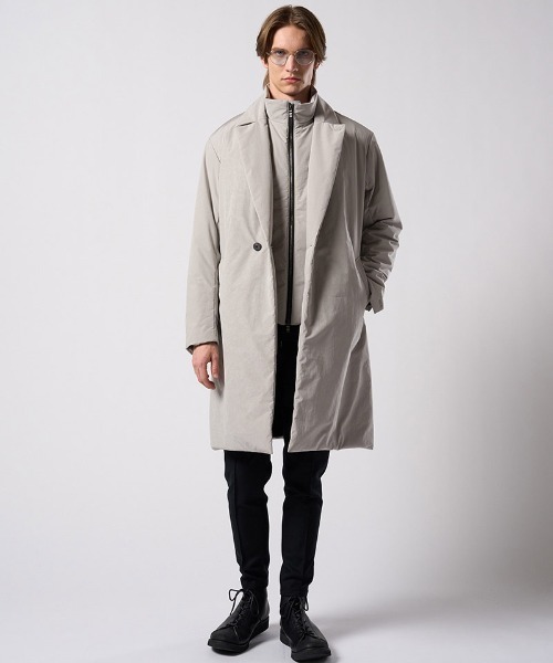wjk(ダヴルジェイケイ)の「mcg3810- solid zip vest ジップベスト(2602 ny59j)(ベスト・メンズ・グレー/スミクロ・S/M/L/XL)」の14枚目の写真