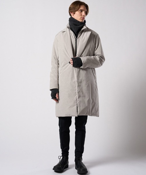 wjk(ダヴルジェイケイ)の「mcg3810- solid zip vest ジップベスト(2602 ny59j)(ベスト・メンズ・グレー/スミクロ・S/M/L/XL)」の15枚目の写真