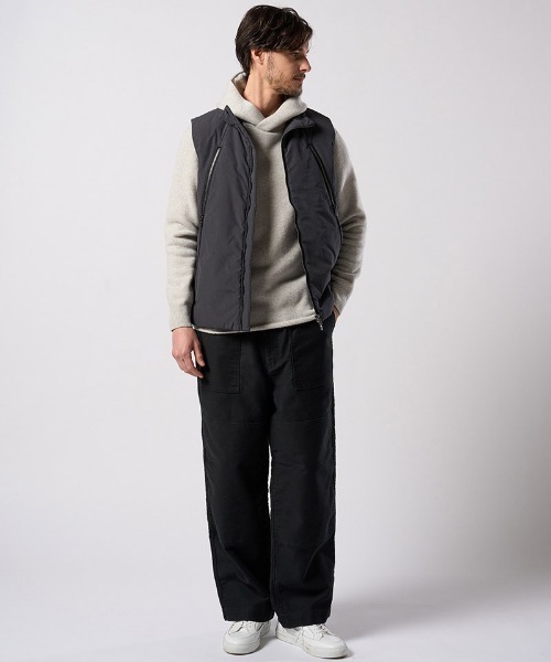 wjk(ダヴルジェイケイ)の「mcg3810- solid zip vest ジップベスト(2602 ny59j)(ベスト・メンズ・グレー/スミクロ・S/M/L/XL)」の21枚目の写真