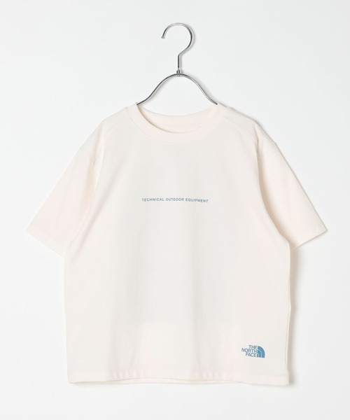 THE NORTH FACE(ザノースフェイス)の「【THE NORTH FACE(ザ・ノース・フェイス)】アクティブウォーターT(KIDS)(Tシャツ/カットソー・キッズ・ホワイト/ターコイズブルー/ピンク・150cm/140cm/130cm/160cm)」の4枚目の写真