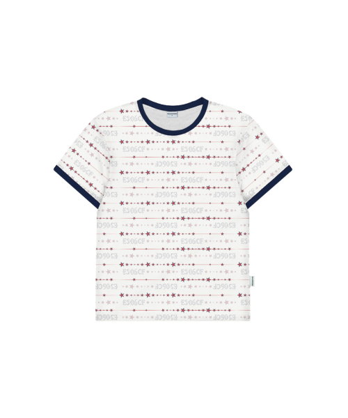 ESCAPEFROM（エスケープフロム）の「スタラインリンガー半袖Tシャツ [4カラー]（Tシャツ/カットソー・レディース・ブルー/グレー/レッド/イエロー・MEDIUM）」の12枚目の写真