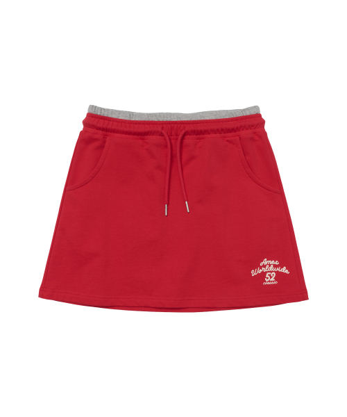 AMESWORLDWIDE（アメスワールドワイド）の「CLASSIC MINI SWEAT SKIRT RED（スカート・レディース・その他・SMALL/MEDIUM）」の2枚目の写真
