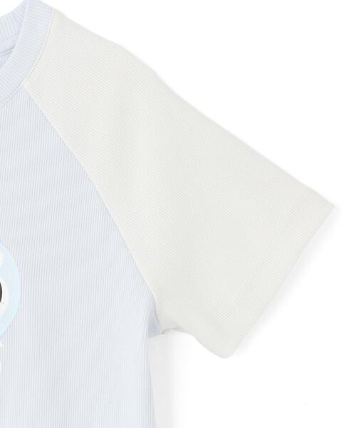 PUMA(プーマ)の「PUMA/プーマ/PPG SS TEE RAGLAN W(Tシャツ/カットソー・レディース・ブルー/ホワイト/ピンク・M/S/L)」の11枚目の写真