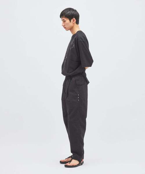 JOURNAL STANDARD(ジャーナルスタンダード)の「迷迭香 / マンネンロウ 別注 ハーベスト チェック トラウザーズ(スラックス・メンズ・ブラック/ブルー系その他・2/3)」の5枚目の写真