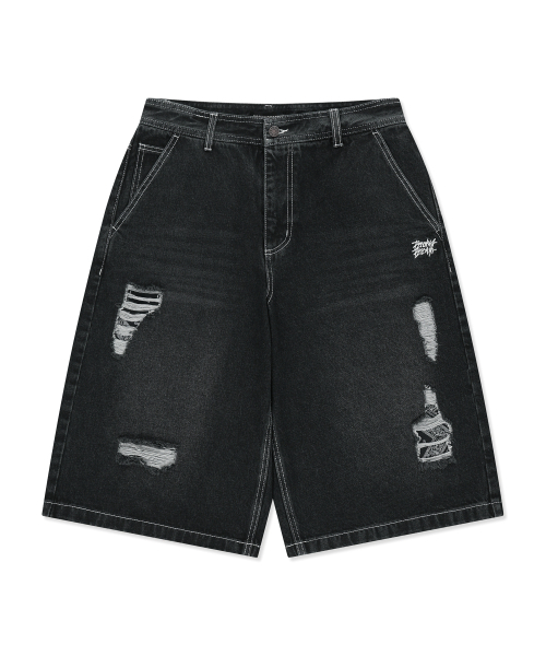 BROWNBREATH(ブラウンブレス)の「PAISLEY PATCHWORK BERMUDA SHORTS - GREY(その他パンツ・レディース・その他・SMALL/MEDIUM/LARGE/X-LARGE)」の1枚目の写真