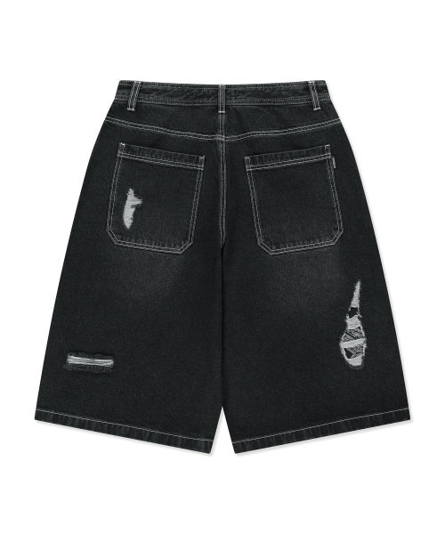 BROWNBREATH(ブラウンブレス)の「PAISLEY PATCHWORK BERMUDA SHORTS - GREY(その他パンツ・レディース・その他・SMALL/MEDIUM/LARGE/X-LARGE)」の2枚目の写真