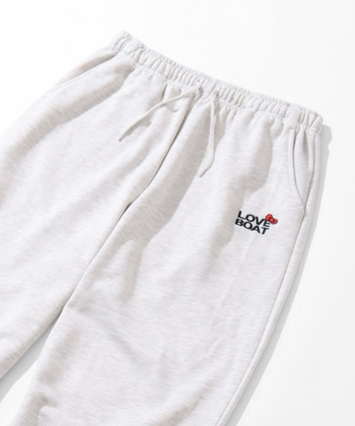 LOVE BOAT(ラブ・ボート)の「【HELLO KITTY/ハローキティ】×【LOVE BOAT/ラブボート】スウェットパンツ(スウェットパンツ・レディース・ブラック/杢グレー・S/M)」の13枚目の写真