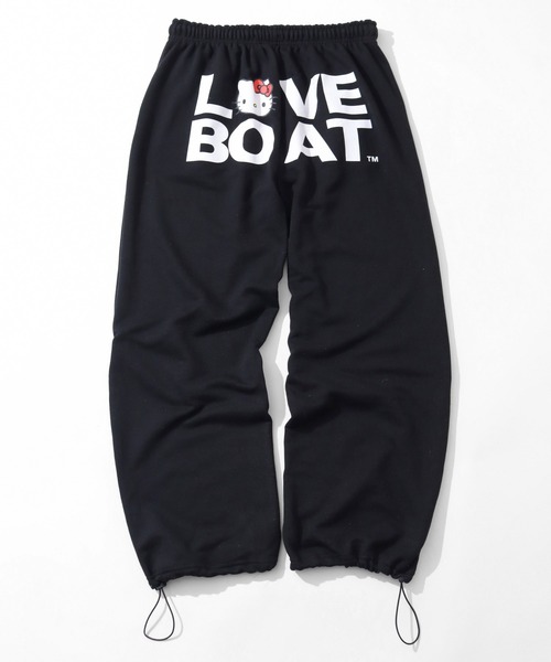 LOVE BOAT(ラブ・ボート)の「【HELLO KITTY/ハローキティ】×【LOVE BOAT/ラブボート】スウェットパンツ(スウェットパンツ・レディース・ブラック/杢グレー・S/M)」の20枚目の写真