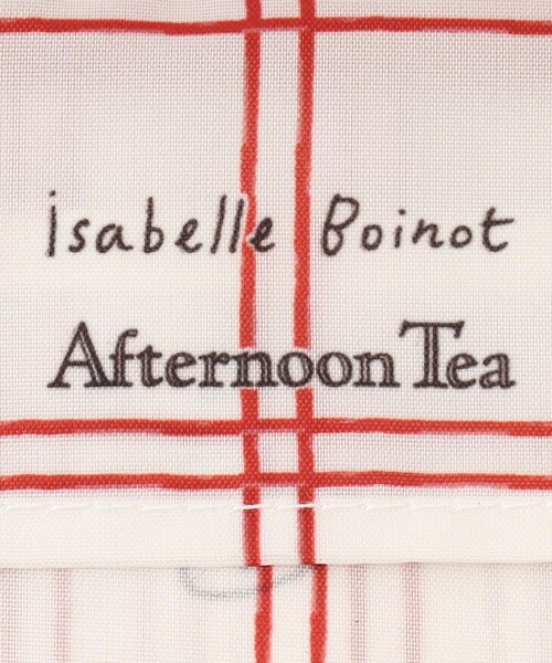 Afternoon Tea(アフタヌーンティー)の「ポケッタブルショッピングバッグ/イザベル・ボワノ(エコバッグ/サブバッグ・レディース・レッド・ONE SIZE)」の9枚目の写真