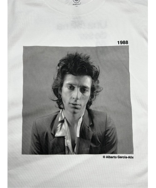 CULTURE SUPPLY（カルチャー サプライ）の「Alberto Garcia-Alix JhonnyThunders WHITE（Tシャツ/カットソー・レディース・ホワイト・MEDIUM/X-LARGE/LARGE）」の2枚目の写真