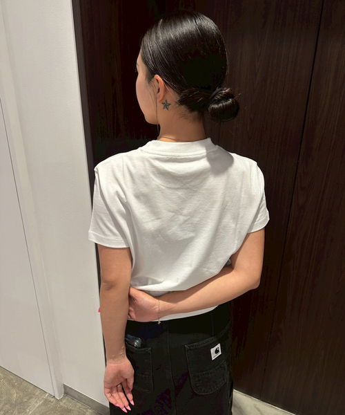 Carhartt WIP（カーハートダブリューアイピー）の「【CARHARTT WIP 】 W' S/S SUPA T-SHIRT（Tシャツ/カットソー・レディース・ホワイト/その他・SMALL/MEDIUM）」の4枚目の写真