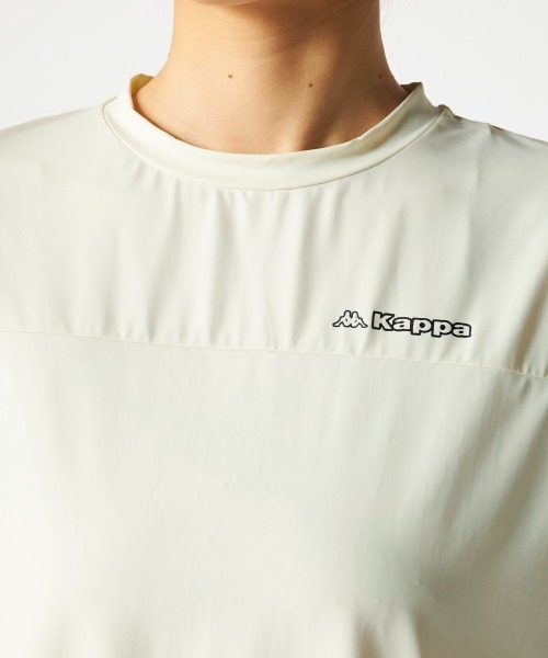 Kappa(カッパ)の「超冷感ドルマン半袖Tシャツ(Tシャツ/カットソー・レディース・ミント/オフホワイト/カーキ・MEDIUM/X-LARGE/LARGE)」の7枚目の写真