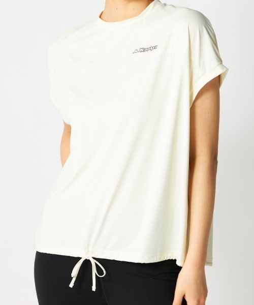 Kappa(カッパ)の「超冷感ドルマン半袖Tシャツ(Tシャツ/カットソー・レディース・ミント/オフホワイト/カーキ・MEDIUM/X-LARGE/LARGE)」の21枚目の写真
