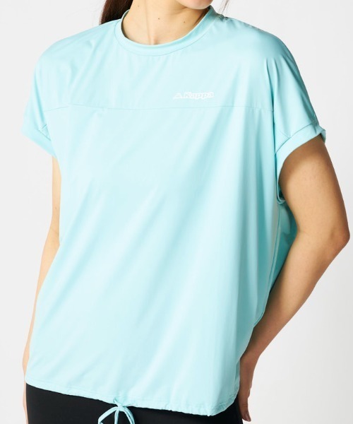 Kappa(カッパ)の「超冷感ドルマン半袖Tシャツ(Tシャツ/カットソー・レディース・ミント/オフホワイト/カーキ・MEDIUM/X-LARGE/LARGE)」の20枚目の写真
