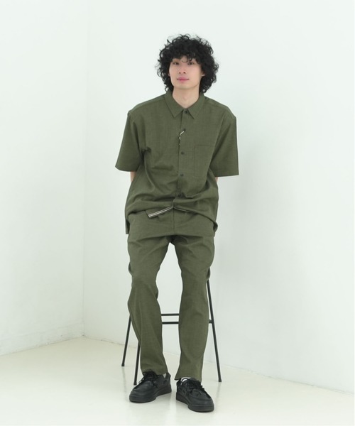 UNIIT(ユニット)の「【NATURAL STORY/ナチュラルストーリー】【涼しく快適!リネンタッチ】 ストレッチイージーパンツ 蒸れにくい 夏服 リネンライク 清涼感(その他パンツ・メンズ・カーキ/チャコールグレー/ネイビー/グレー/アイボリー・MEDIUM/LARGE/X-LARGE)」の19枚目の写真