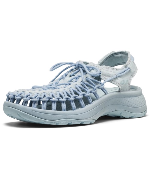 KEEN（キーン）の「KEEN/キーン　UNEEK ASTORIA CANVAS（サンダル・レディース・ナチュラル/ライトブルー・24.5cm/25.5cm/23.5cm）」の3枚目の写真