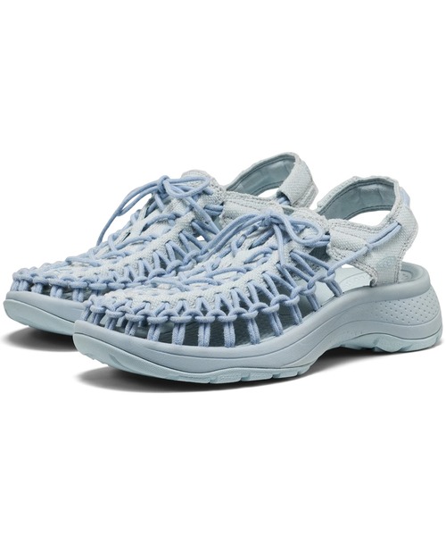 KEEN（キーン）の「KEEN/キーン　UNEEK ASTORIA CANVAS（サンダル・レディース・ナチュラル/ライトブルー・24.5cm/25.5cm/23.5cm）」の4枚目の写真