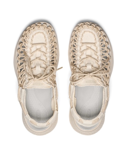 KEEN（キーン）の「KEEN/キーン　UNEEK ASTORIA CANVAS（サンダル・レディース・ナチュラル/ライトブルー・24.5cm/25.5cm/23.5cm）」の12枚目の写真