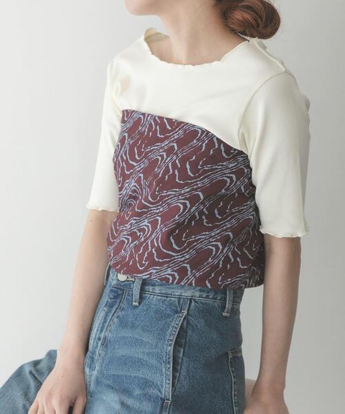 URBAN RESEARCH Sonny Label(アーバンリサーチサニーレーベル)の「大判ニュアンスプリントスカーフ(バンダナ/スカーフ・レディース・ブラック/カーキ/ブラウン・FREE)」の13枚目の写真