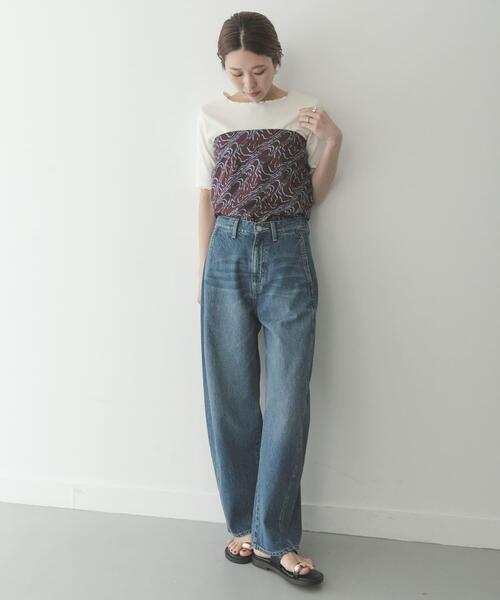 URBAN RESEARCH Sonny Label(アーバンリサーチサニーレーベル)の「大判ニュアンスプリントスカーフ(バンダナ/スカーフ・レディース・ブラック/カーキ/ブラウン・FREE)」の15枚目の写真