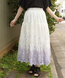 グラデーションスカート
