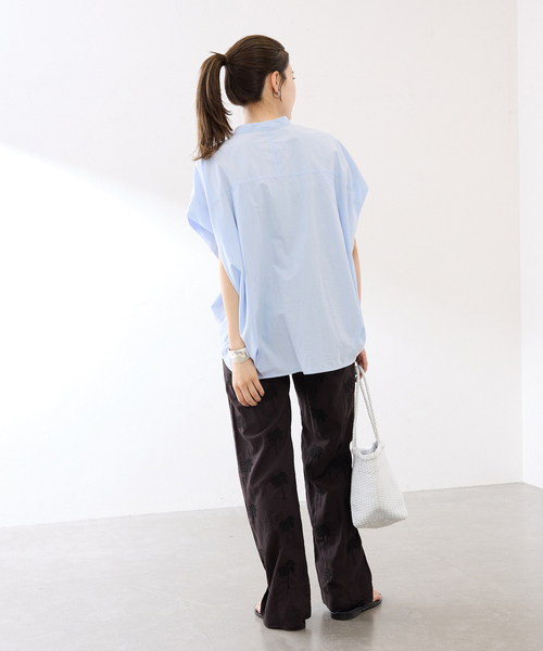 FRAMeWORK（フレームワーク）の「COUTURE D`ADAM/クチュールドアダム parm tree embroidery パンツ（その他パンツ・レディース・ブラック・MEDIUM/SMALL）」の5枚目の写真