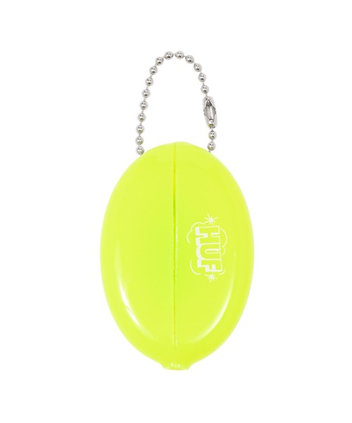 HUF(ハフ)の「YADAMEAN COINCASE(コインケース・メンズ・レモンイエロー/ネイビー・O/S)」の4枚目の写真