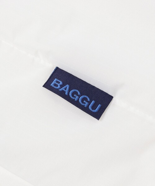 BAGGU(バグー)の「HONGAMA × BAGGU / LOGAN BREAD'S BAKERY ECO BAG(エコバッグ/サブバッグ・レディース・チャコールグレー/ホワイト・ONE SIZE)」の11枚目の写真