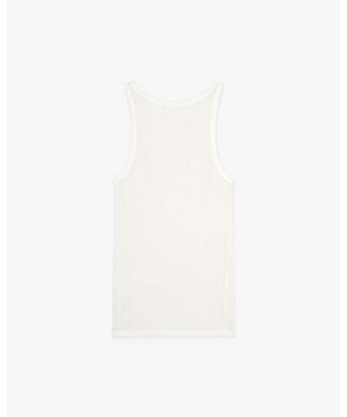 FRONT 11201(フロントワンワントゥーオーワン)の「Tricot Mesh Tank Top(Tシャツ/カットソー・メンズ・ホワイト/ブラック・1/2/S/M/L/XL)」の3枚目の写真