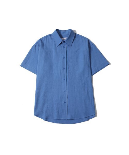 ease(イーズ)の「LINEN POCKET 1/2 SHIRTS_BLUE(シャツ/ブラウス・メンズ・その他・MEDIUM/LARGE)」の2枚目の写真