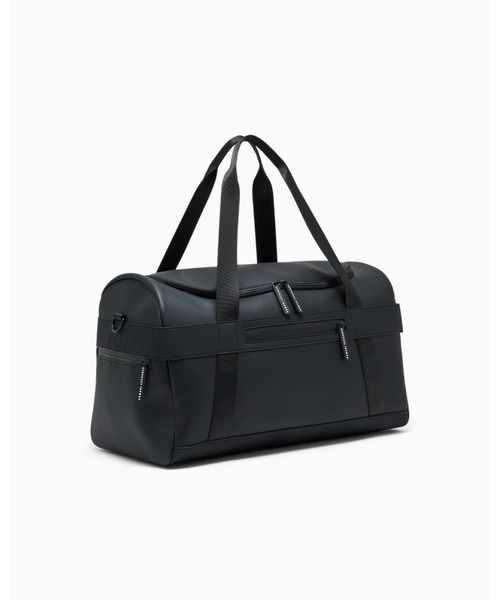 ARMANI EXCHANGE（アルマーニエクスチェンジ）の「【A|X アルマーニ エクスチェンジ】＜オンライン限定＞AXロゴ ダッフルバッグ/ボストンバッグ（ボストンバッグ・メンズ・ブラック・FREE）」の2枚目の写真