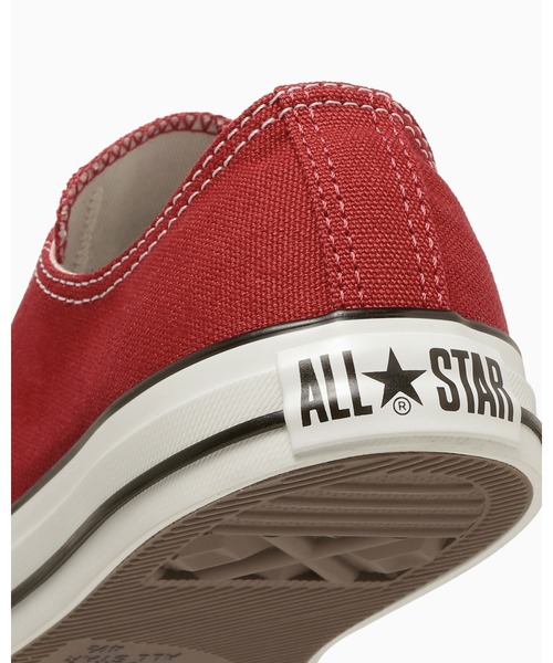 CONVERSE ALL STAR(コンバースオールスター)の「ALL STAR POINTEDTOE OX / オールスター ポインテッドトウ OX(スニーカー・レディース・レッド・7.5/7/6.5/5.5/5/4.5/4/3.5/3)」の2枚目の写真