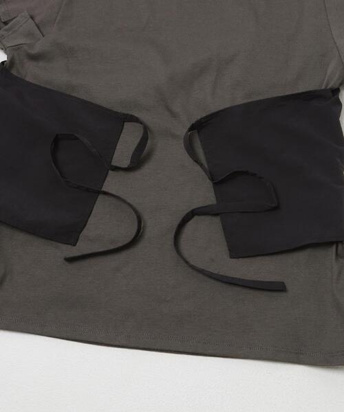 ITEMS URBANRESEARCH(アイテムズ アーバンリサーチ)の「ドッキングビスチェTシャツ(Tシャツ/カットソー・レディース・ブラック/レッド系その他/ベージュ・FREE)」の13枚目の写真