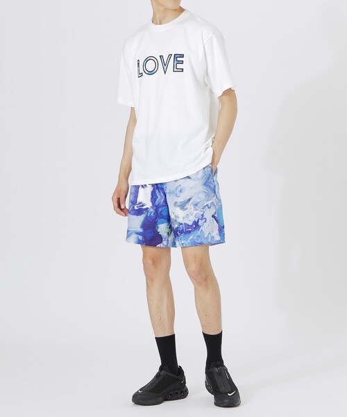 LOVELESS(ラブレス)の「【KANAKO SASAKI】コラボレーション グラフィックショートパンツ(その他パンツ・メンズ・ブルー系その他4/ブラック・L/M)」の8枚目の写真