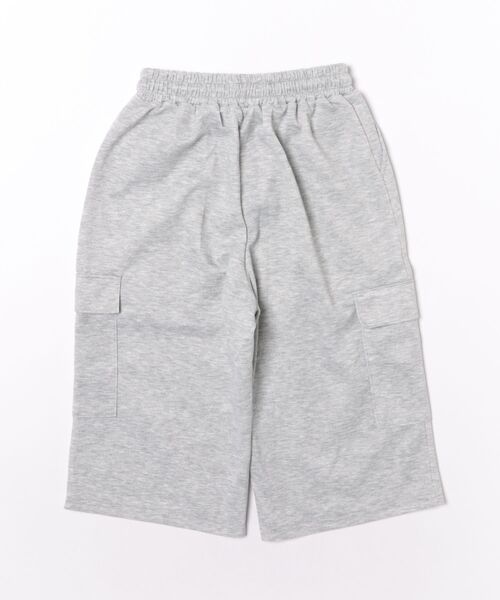 LAMPOON（ランプーン）の「【LAMPOON】スエットカーゴハーフパンツ（スウェットパンツ・レディース・ブラック/グレー・SMALL/MEDIUM/LARGE）」の3枚目の写真