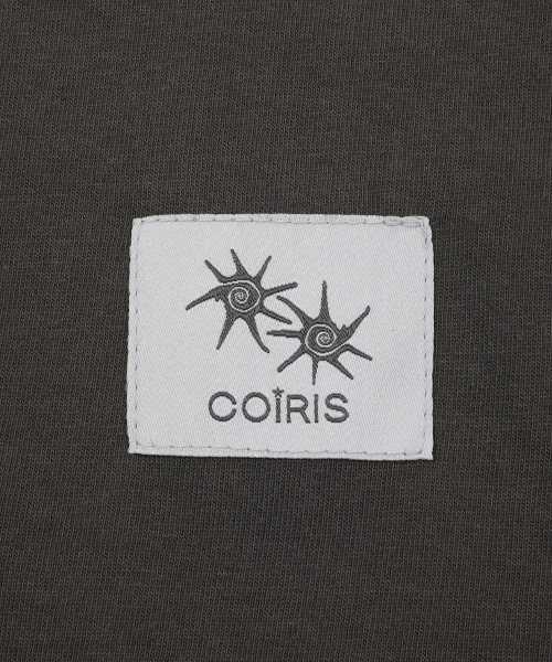 COIRIS(コイリス)の「ローネックバックレタリングロングスリーブTシャツ(3カラー)(Tシャツ/カットソー・レディース・チャコールグレー/ブラック/カーキ/ホワイト・FREE)」の20枚目の写真