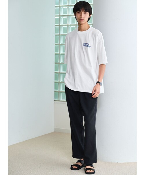 SCREEN STARS(スクリーンスターズ)の「【別注】<SCREEN STARS>GLR シーフード 半袖 Tシャツ(Tシャツ/カットソー・メンズ・ベージュ/ホワイト/ライム・XL/M/L)」の5枚目の写真