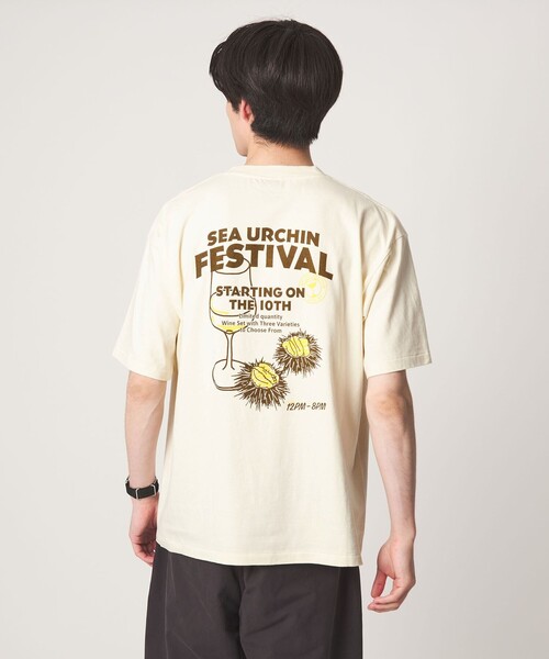 SCREEN STARS(スクリーンスターズ)の「【別注】<SCREEN STARS>GLR シーフード 半袖 Tシャツ(Tシャツ/カットソー・メンズ・ベージュ/ホワイト/ライム・XL/M/L)」の13枚目の写真