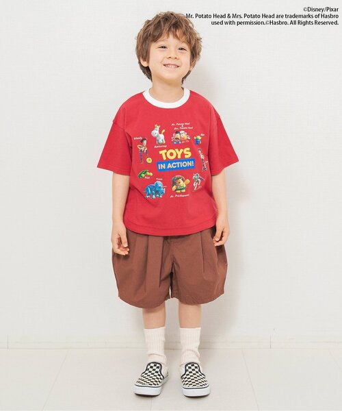 Disney(ディズニー)の「ディズニーキャラクター トイ・ストーリー/グラフィックTシャツ(Tシャツ/カットソー・キッズ・サックスブルー/レッド・130/140/80/90/100/110/120)」の3枚目の写真