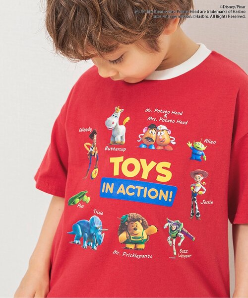 Disney(ディズニー)の「ディズニーキャラクター トイ・ストーリー/グラフィックTシャツ(Tシャツ/カットソー・キッズ・サックスブルー/レッド・130/140/80/90/100/110/120)」の5枚目の写真