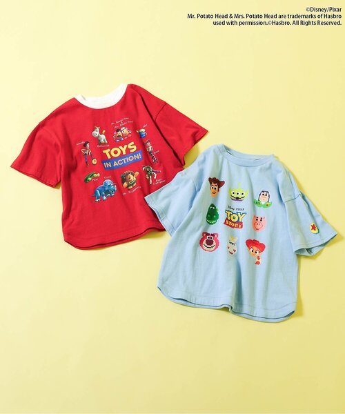 Disney(ディズニー)の「ディズニーキャラクター トイ・ストーリー/グラフィックTシャツ(Tシャツ/カットソー・キッズ・サックスブルー/レッド・130/140/80/90/100/110/120)」の10枚目の写真