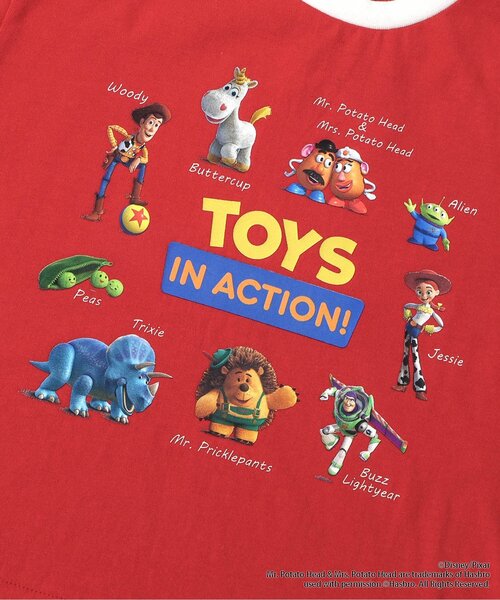 Disney(ディズニー)の「ディズニーキャラクター トイ・ストーリー/グラフィックTシャツ(Tシャツ/カットソー・キッズ・サックスブルー/レッド・130/140/80/90/100/110/120)」の16枚目の写真