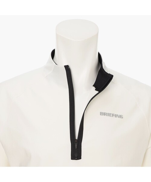 BRIEFING(ブリーフィング)の「【BRIEFING GOLF/ブリーフィングゴルフ】MEN’S PUNCHING LOGO LS HALFZIP SHIRT(Tシャツ/カットソー・メンズ・グレー・XL)」の5枚目の写真