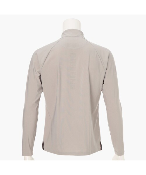 BRIEFING(ブリーフィング)の「【BRIEFING GOLF/ブリーフィングゴルフ】MEN’S PUNCHING LOGO LS HALFZIP SHIRT(Tシャツ/カットソー・メンズ・グレー・XL)」の10枚目の写真