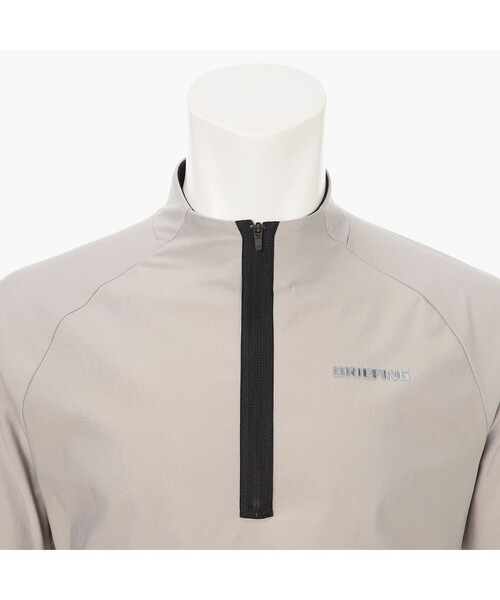 BRIEFING(ブリーフィング)の「【BRIEFING GOLF/ブリーフィングゴルフ】MEN’S PUNCHING LOGO LS HALFZIP SHIRT(Tシャツ/カットソー・メンズ・グレー・XL)」の12枚目の写真