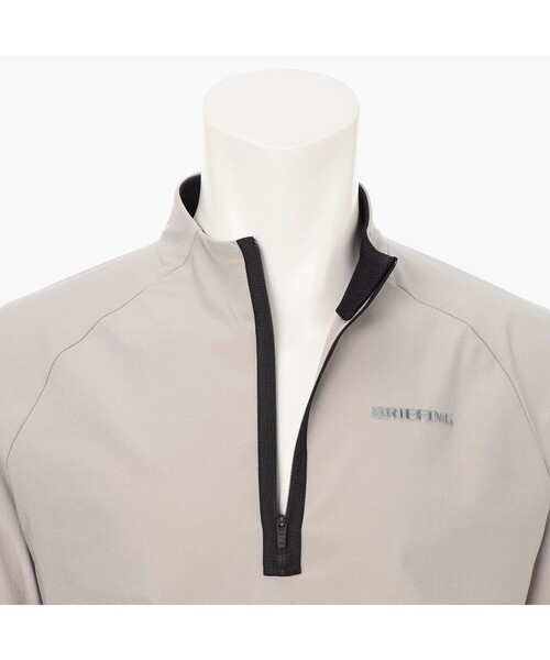 BRIEFING(ブリーフィング)の「【BRIEFING GOLF/ブリーフィングゴルフ】MEN’S PUNCHING LOGO LS HALFZIP SHIRT(Tシャツ/カットソー・メンズ・グレー・XL)」の13枚目の写真
