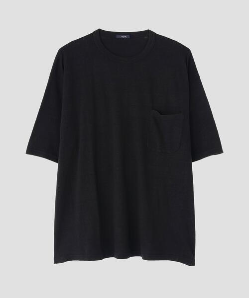 YLEVE(イレーヴ)の「YLEVE / LINEN POCKET T-SHIRT(Tシャツ/カットソー・メンズ・グレー/ブラック/オレンジ/グレー系その他/レッド/ホワイト・4/5)」の15枚目の写真